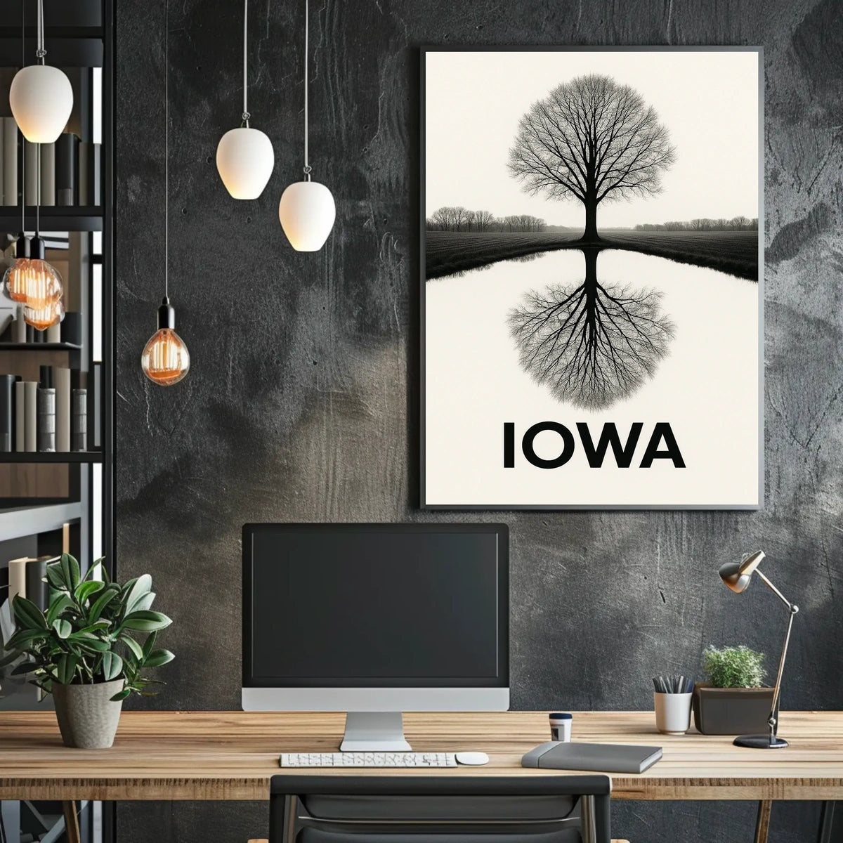 Iowa Reflections Poster