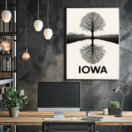 Iowa Reflections Poster