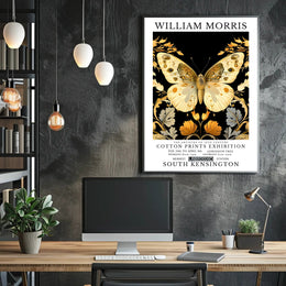 19th Century William Morris Art Exhibition Heritage Poster
