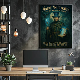 Abraham Lincoln The Arcane Emancipator Poster PosterGoat