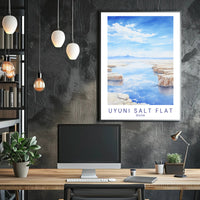 Uyuni Salt Flat Poster PosterGoat
