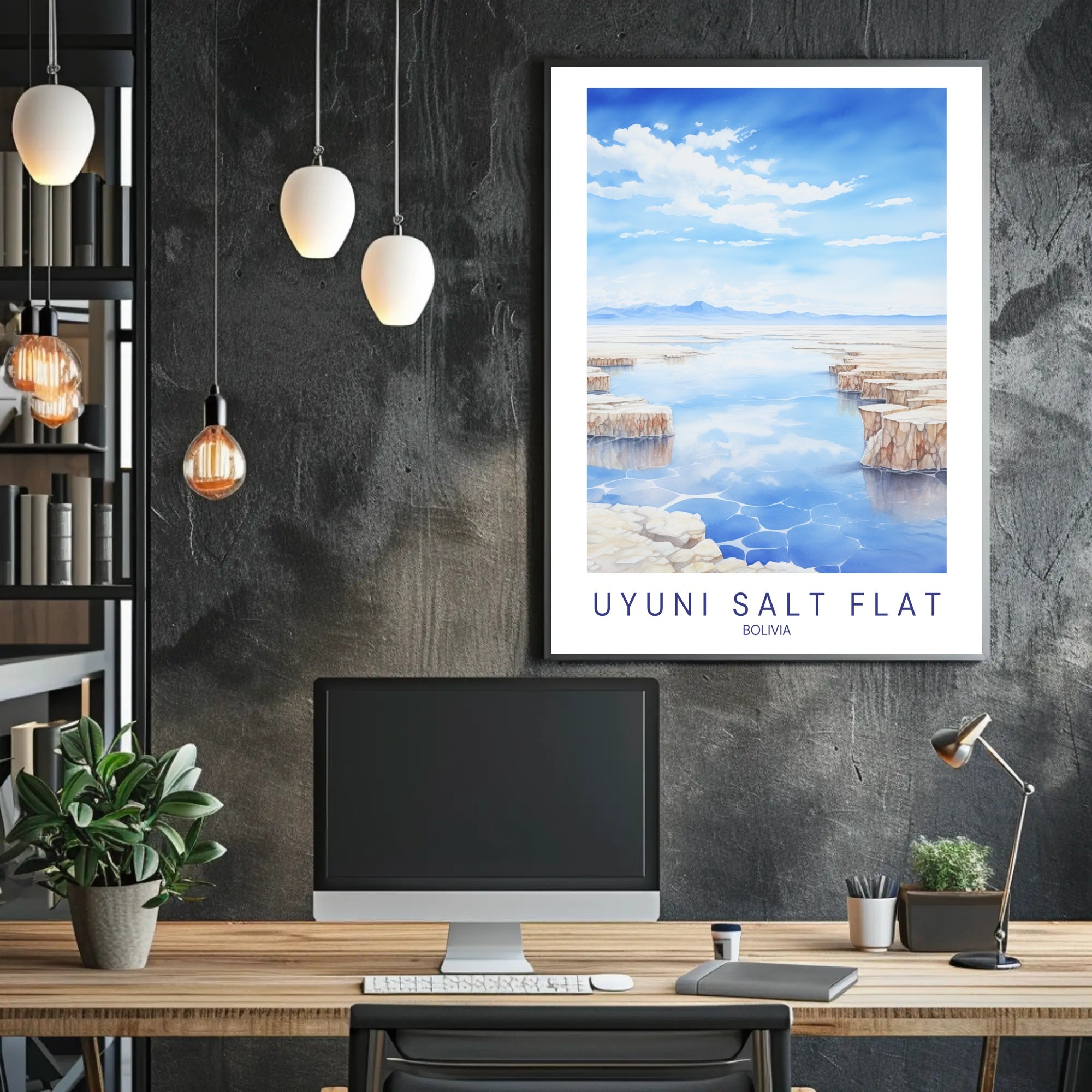 Uyuni Salt Flat Poster PosterGoat