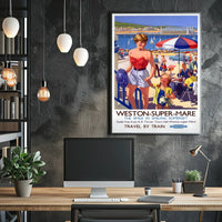 Weston-Super-Mare The Smile In Poster