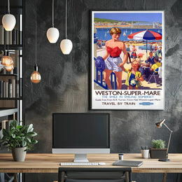 Weston-Super-Mare The Smile In Poster