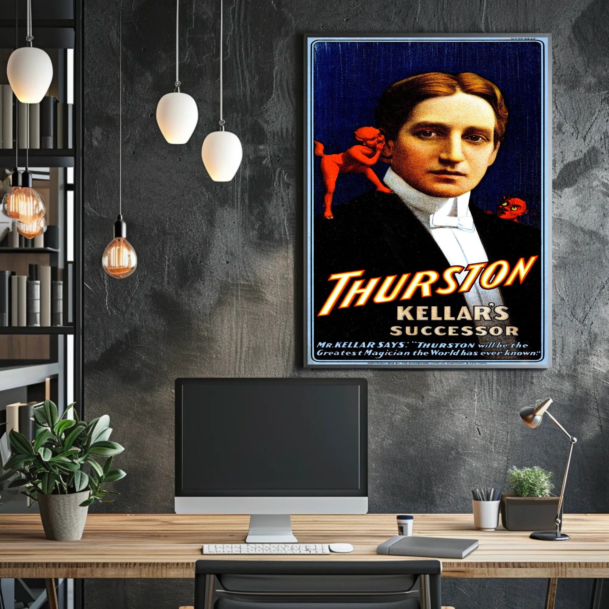 Thurston Vintage Magic Show Poster - Cultural or Heritage Poster