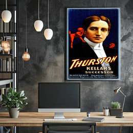 Thurston Vintage Magic Show Poster - Cultural or Heritage Poster