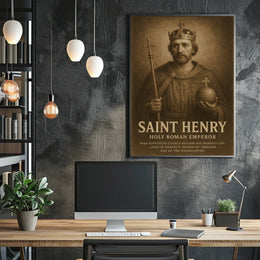 Saint Henry Holy Roman Emperor Poster