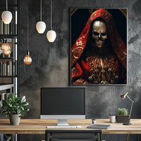 The Enigmatic Masked Figure Poster PosterGoat