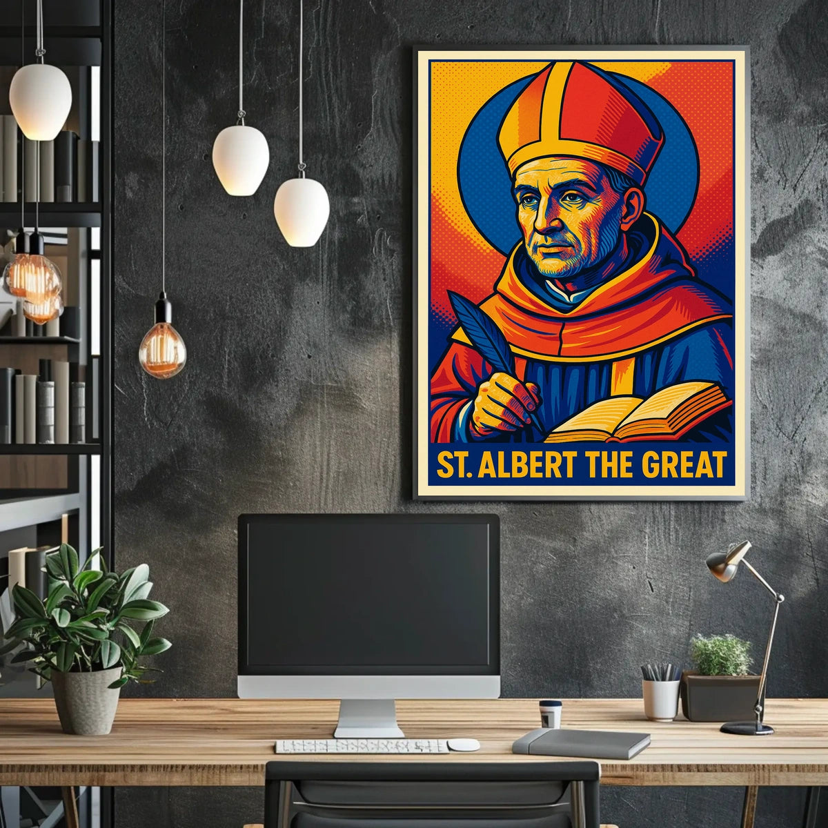 St. Albert the Great Poster