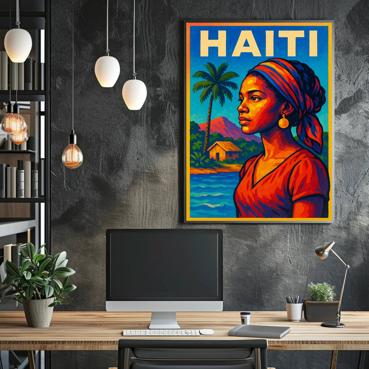 Haiti Vibrant Heritage Poster