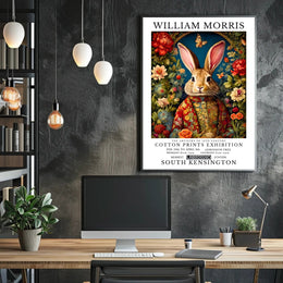 William Morris Arts and Crafts Exhibition Cultural Poster