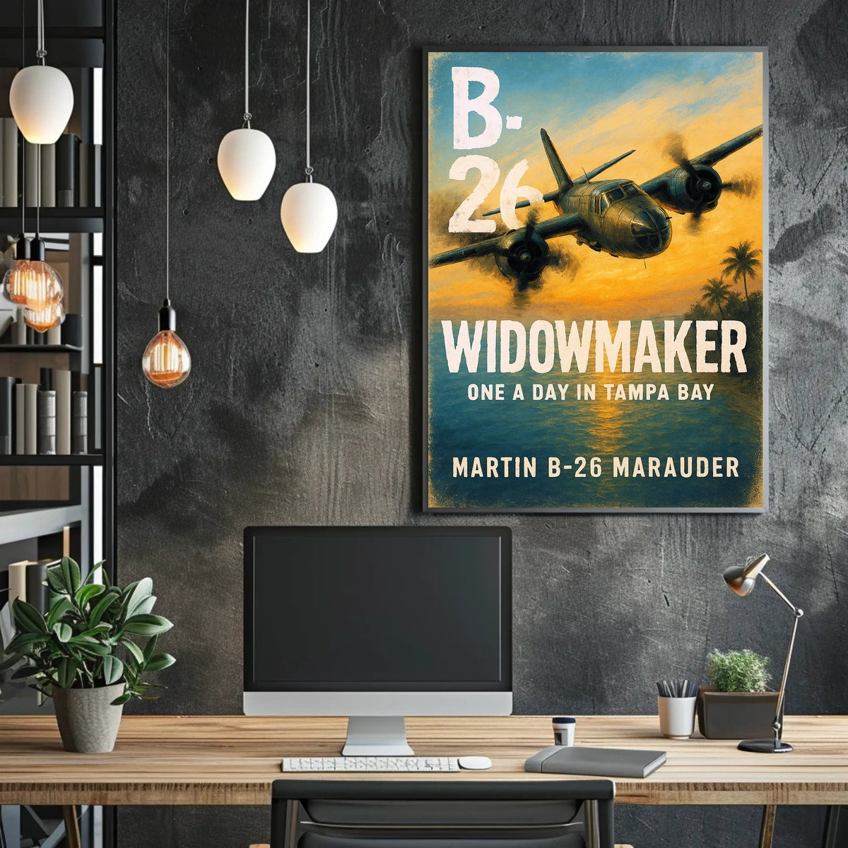 Martin B-26 Marauder Widowmaker Poster