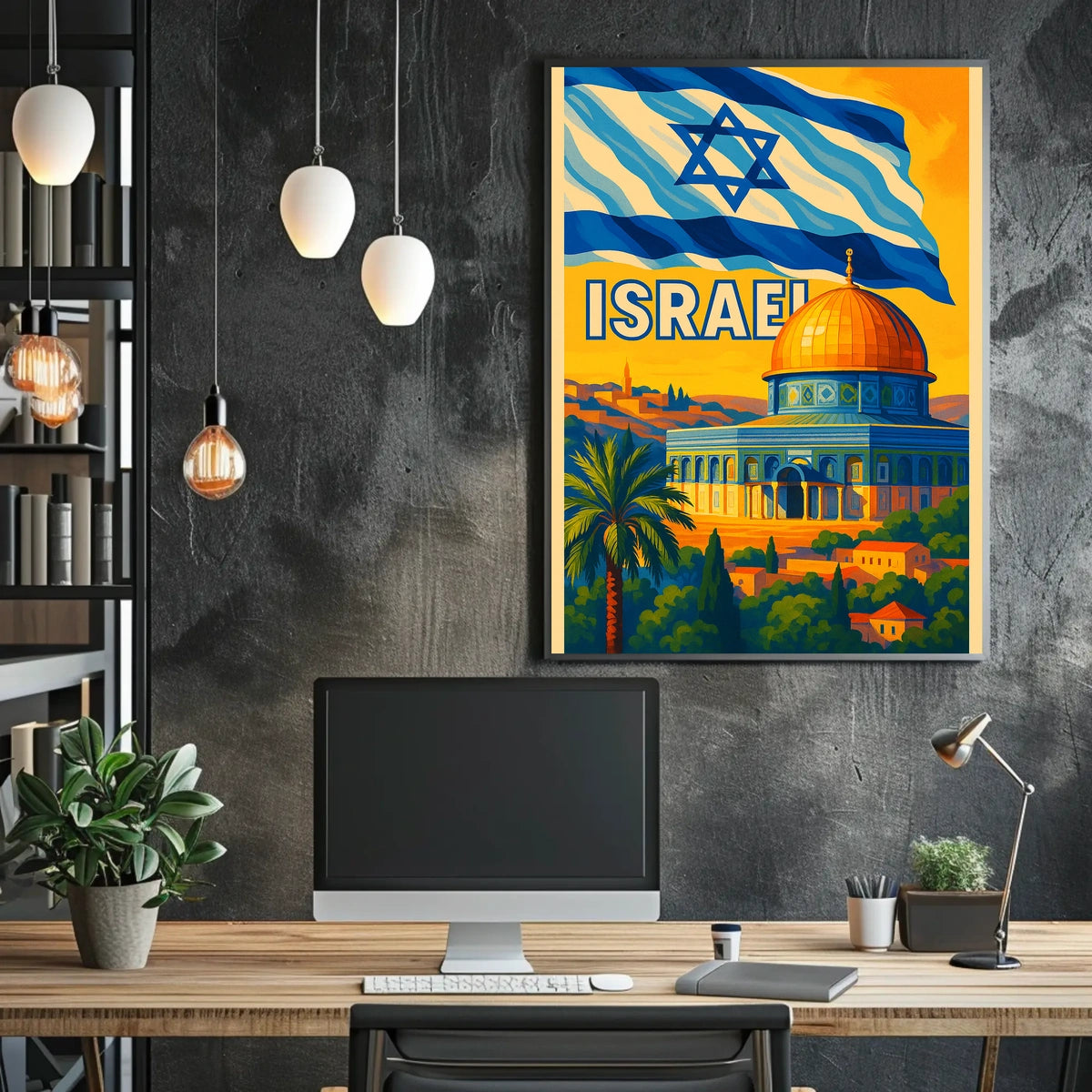 Israel Travel Poster