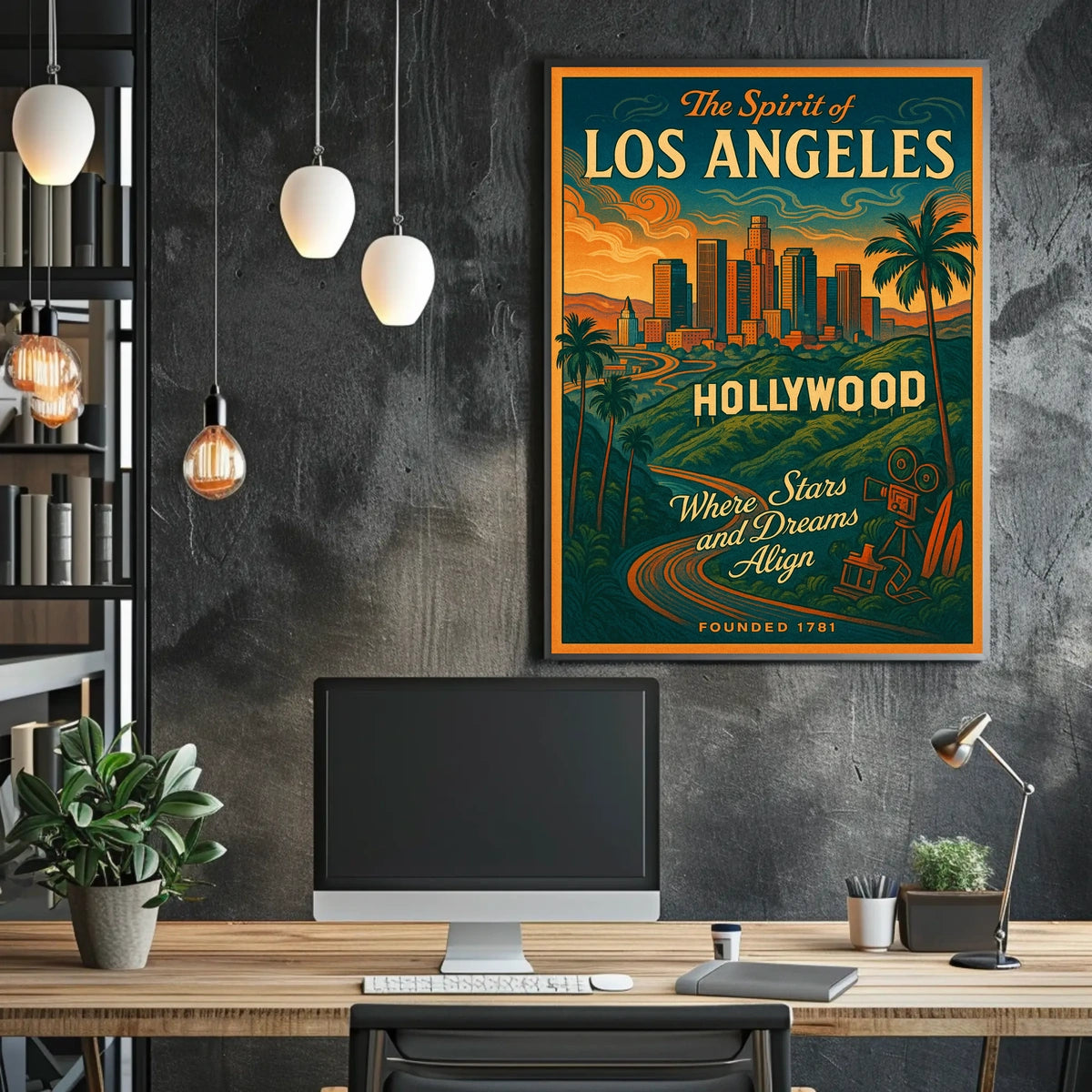 Hollywood Dreams: Vintage Los Angeles Poster Art