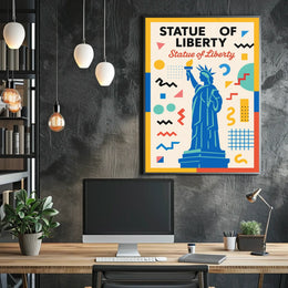 Statue of Liberty Celebration Poster