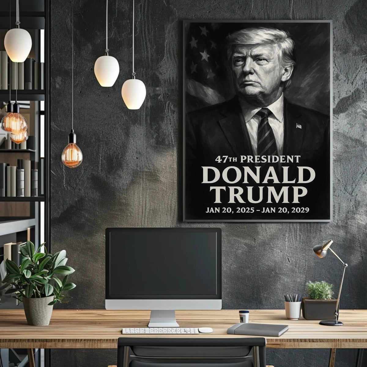 Donald Trump 47th President Poster