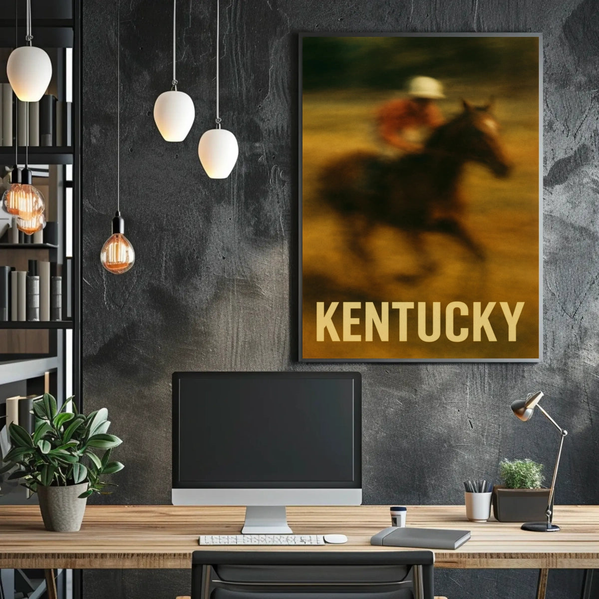 Kentucky Horse Racing Poster