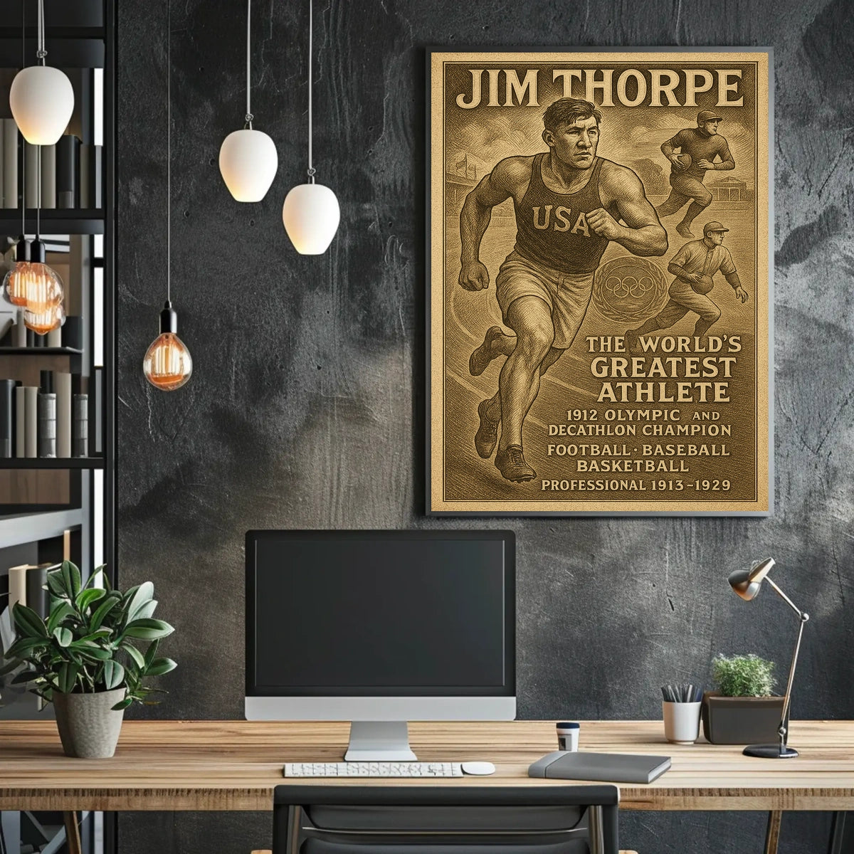 Celebrating a Legendary Athlete Poster
