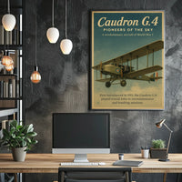 Caudron G.4 Pioneers of the Sky Poster
