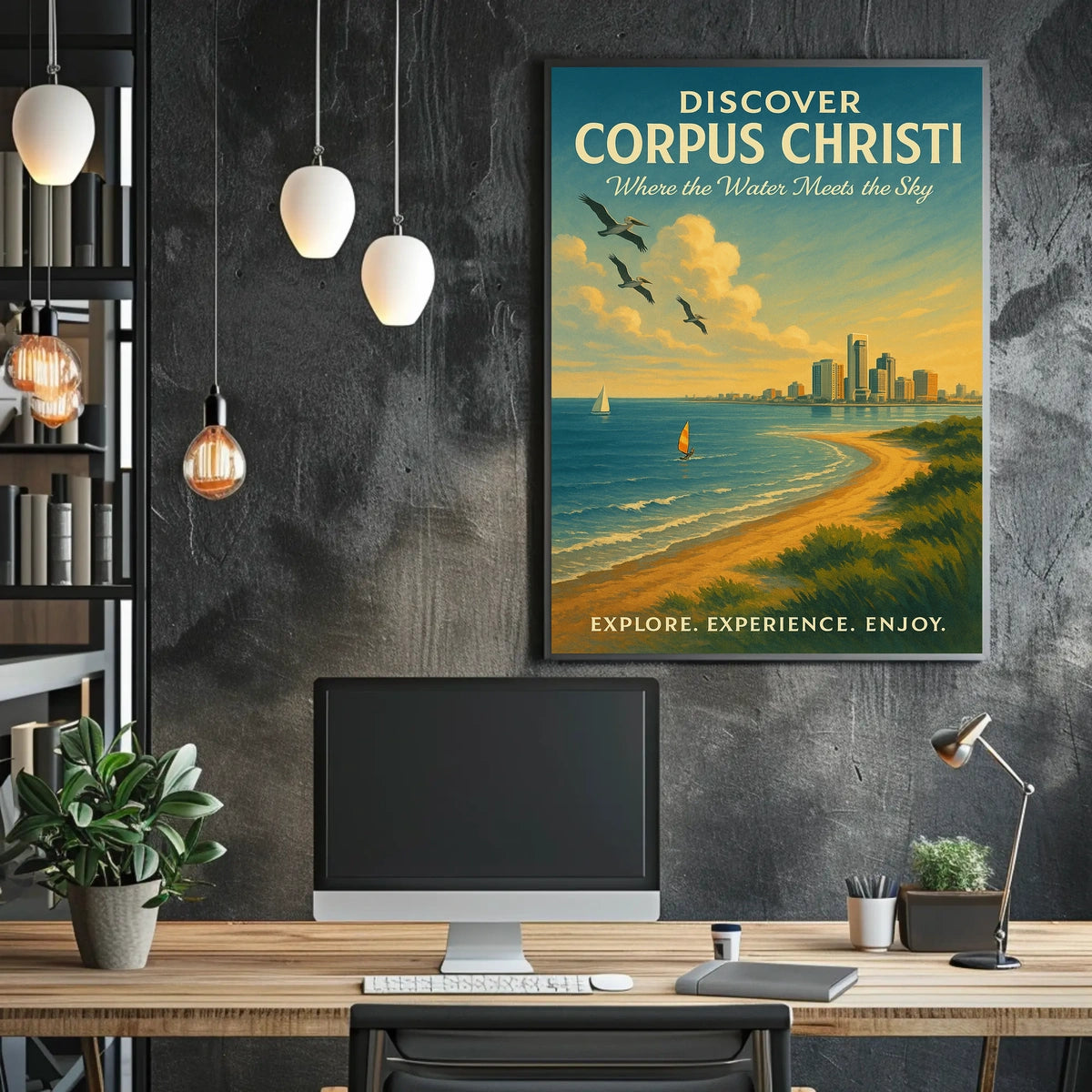 Discover Corpus Christi Poster