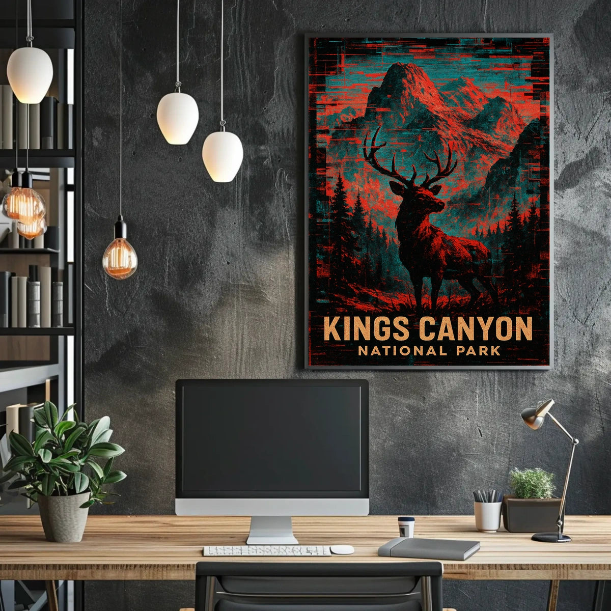 Kings Canyon National Park Poster