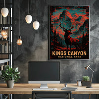 Kings Canyon National Park Poster