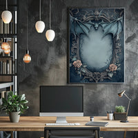 Gothic Elegance Frame Poster