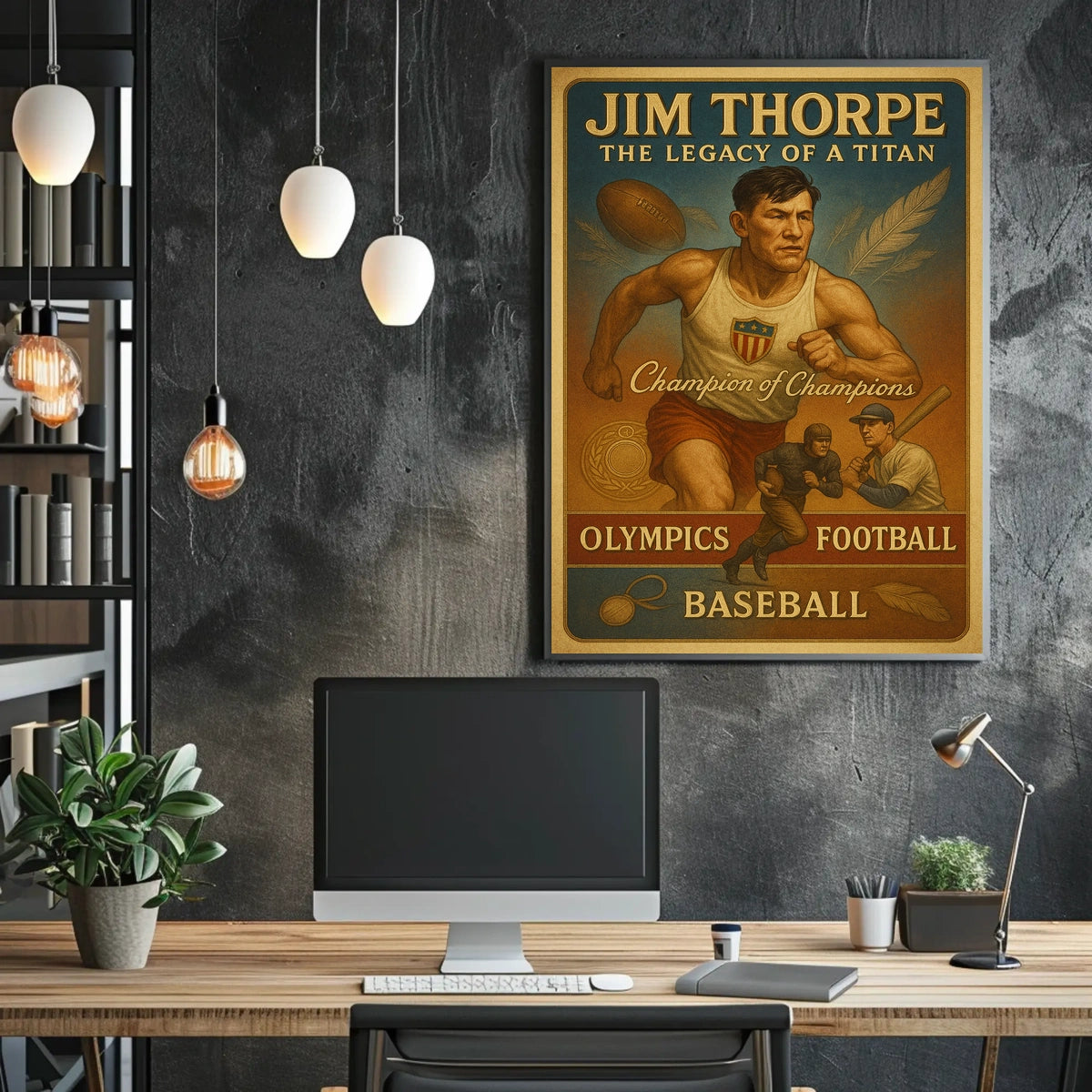Jim Thorpe The Legacy of a Titan Jim Thorpe Poster