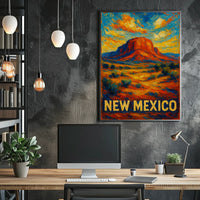 New Mexico Landscape Poster