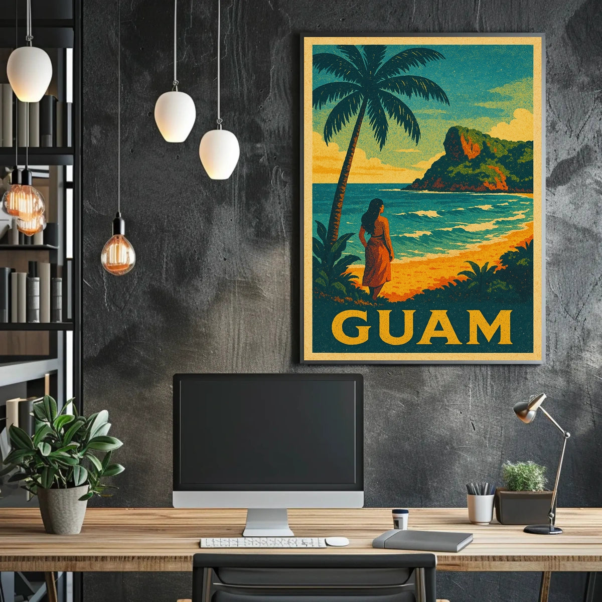 Guam Tropical Paradise Poster