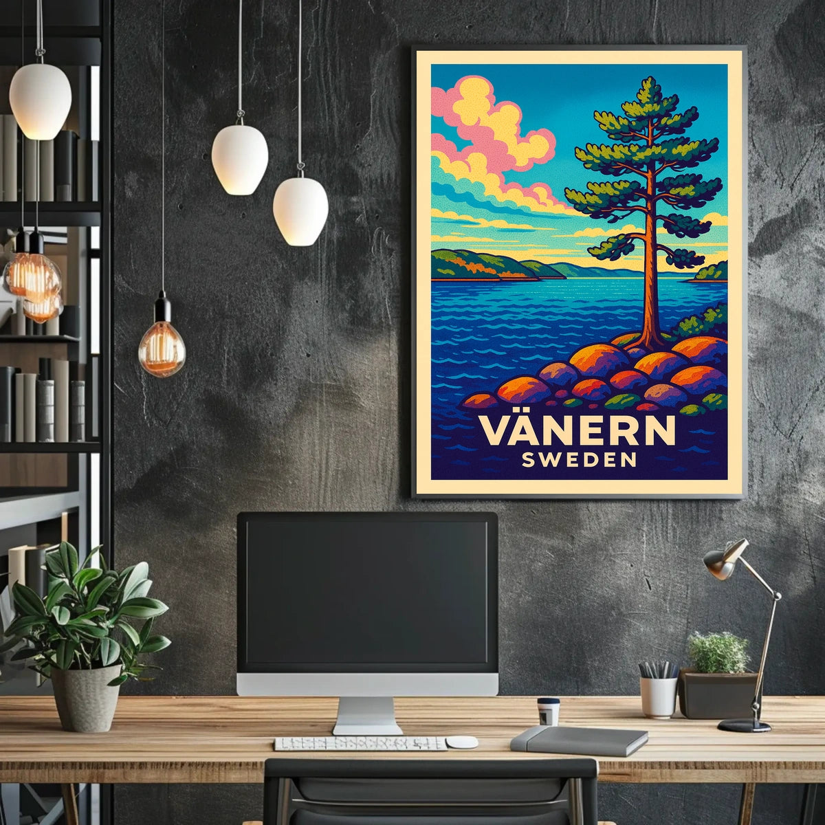 Vänern, Sweden Poster