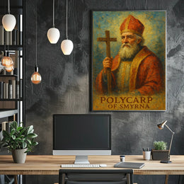 Polycarp of Smyrna Religious Heritage Poster