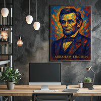Vivid Legacy Abraham Lincoln Poster