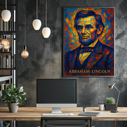 Vivid Legacy Abraham Lincoln Poster