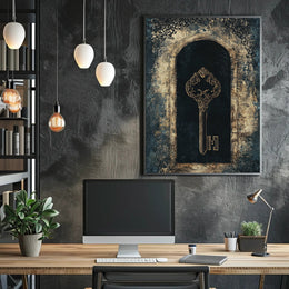 The Ornate Key Poster