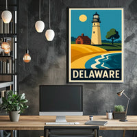 Delaware Lighthouse Poster