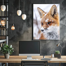 Winter Fox Poster