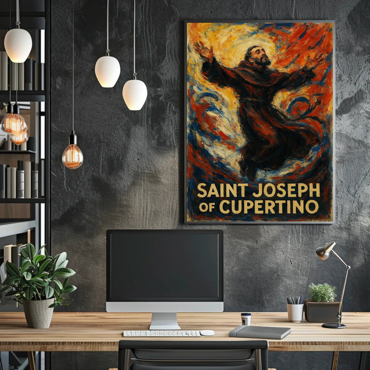 Saint Joseph of Cupertino Poster