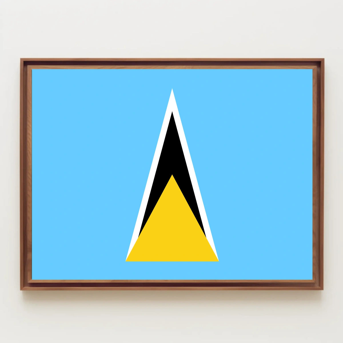 Saint Lucia Flag Poster