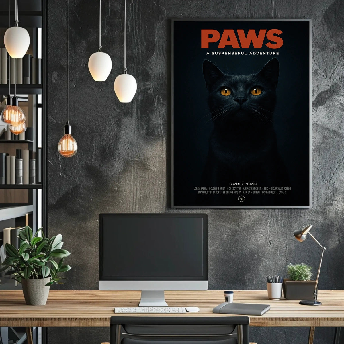 Paws A Suspenseful Adventure Poster