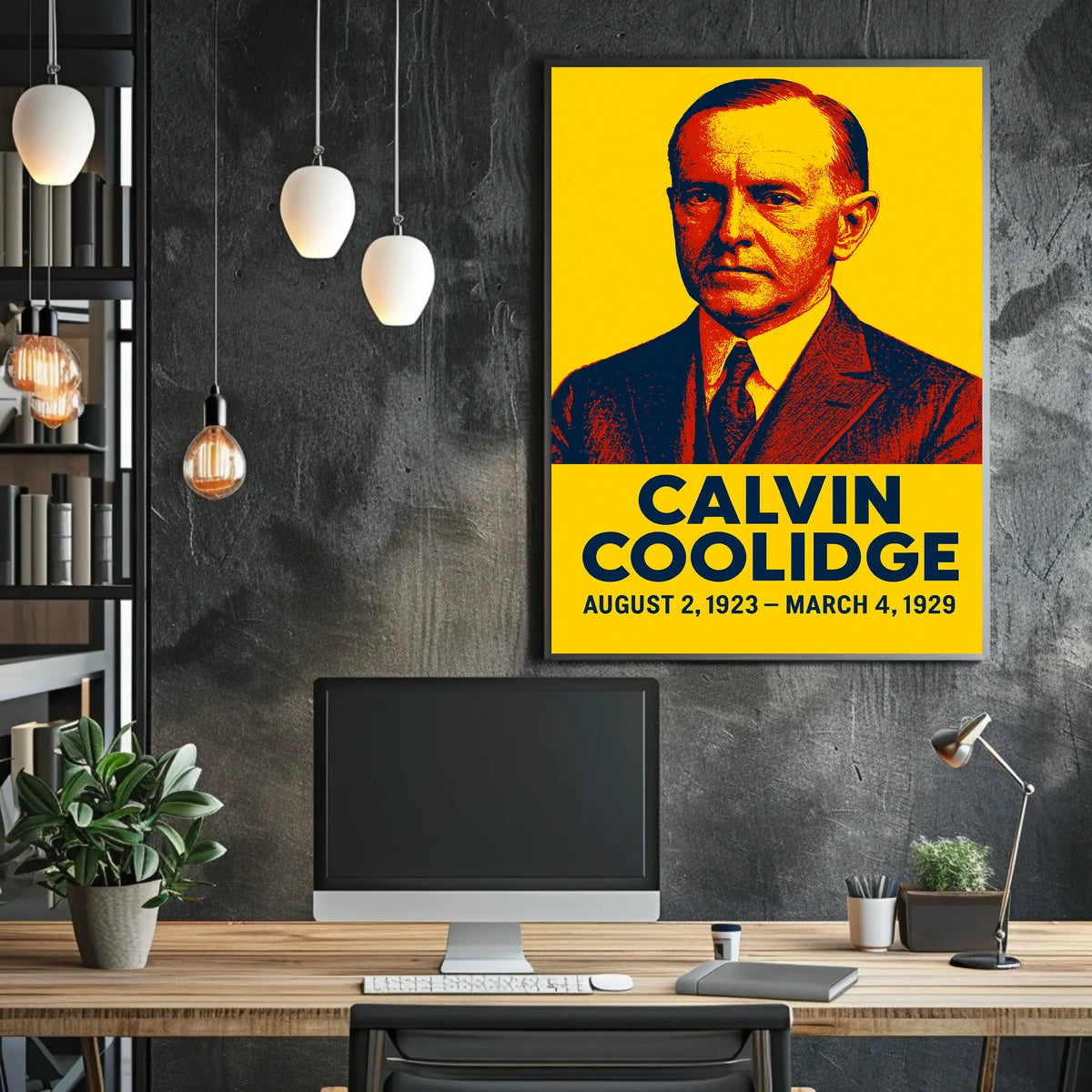 Calvin Coolidge Poster
