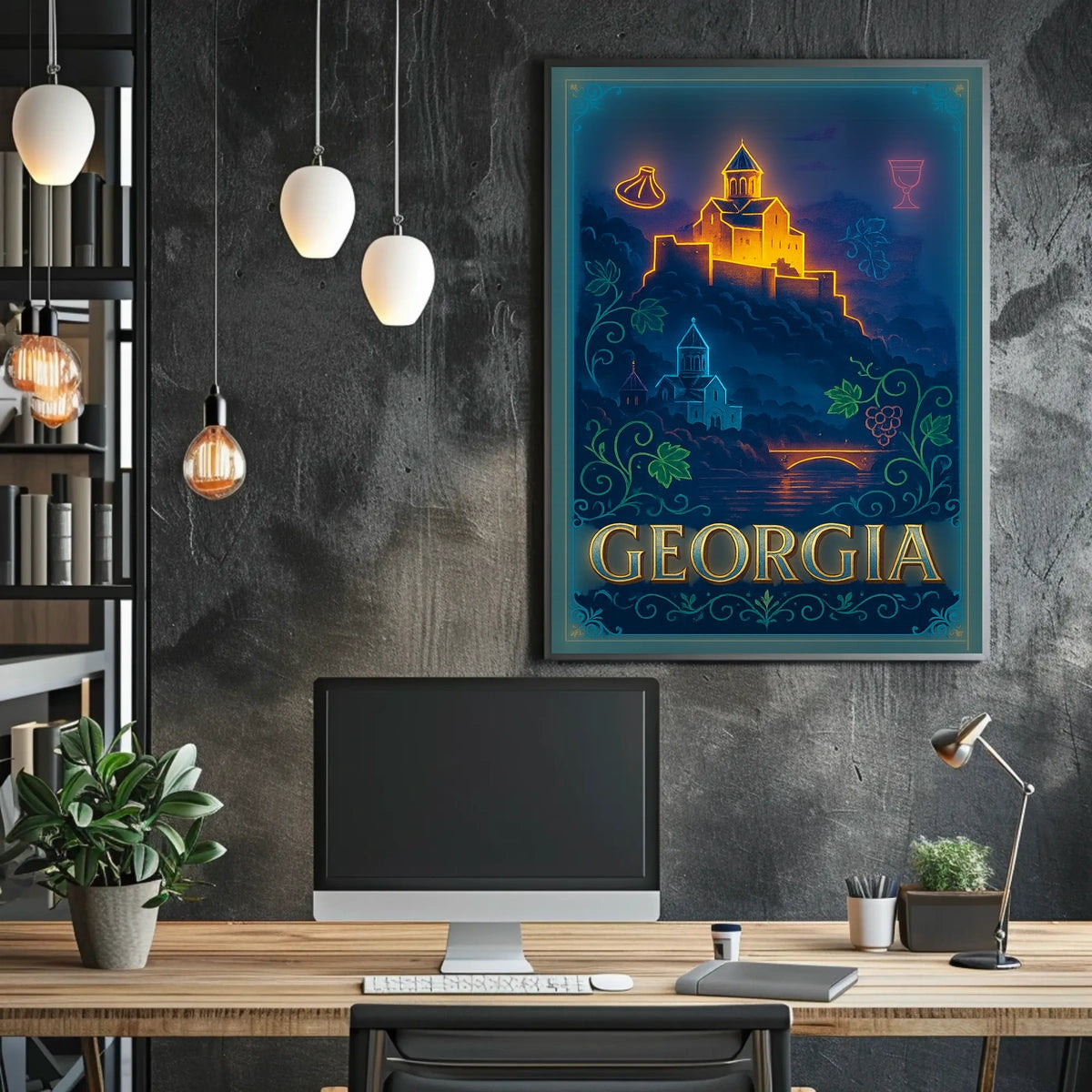 Enchanting Georgia Poster