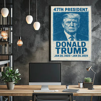 Trump Leadership Legacy Patriotic Portrait Poster