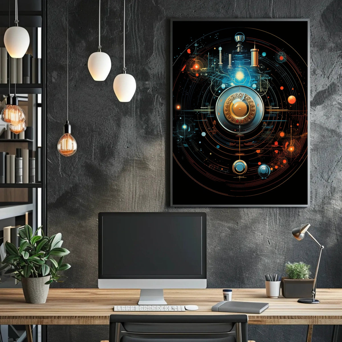 Cosmic Mechanisms Poster