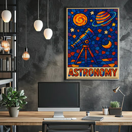 Astronomy Art Poster