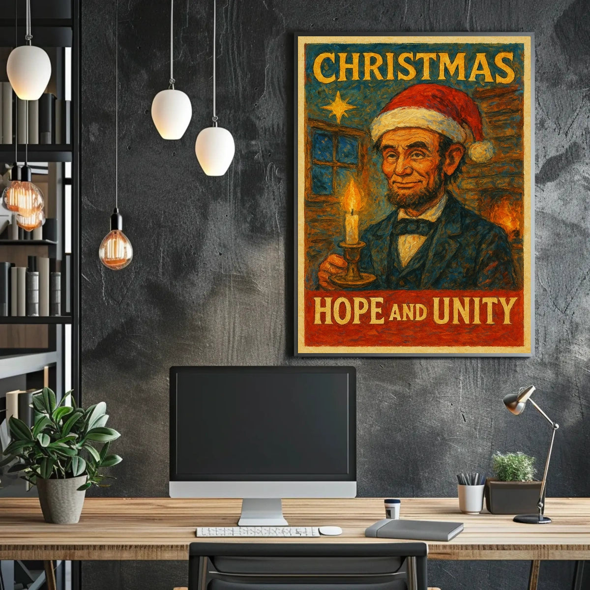 Christmas Hope And Unity Poster