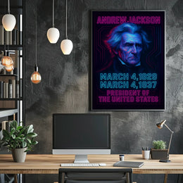 Andrew Jackson 7Th President Poster