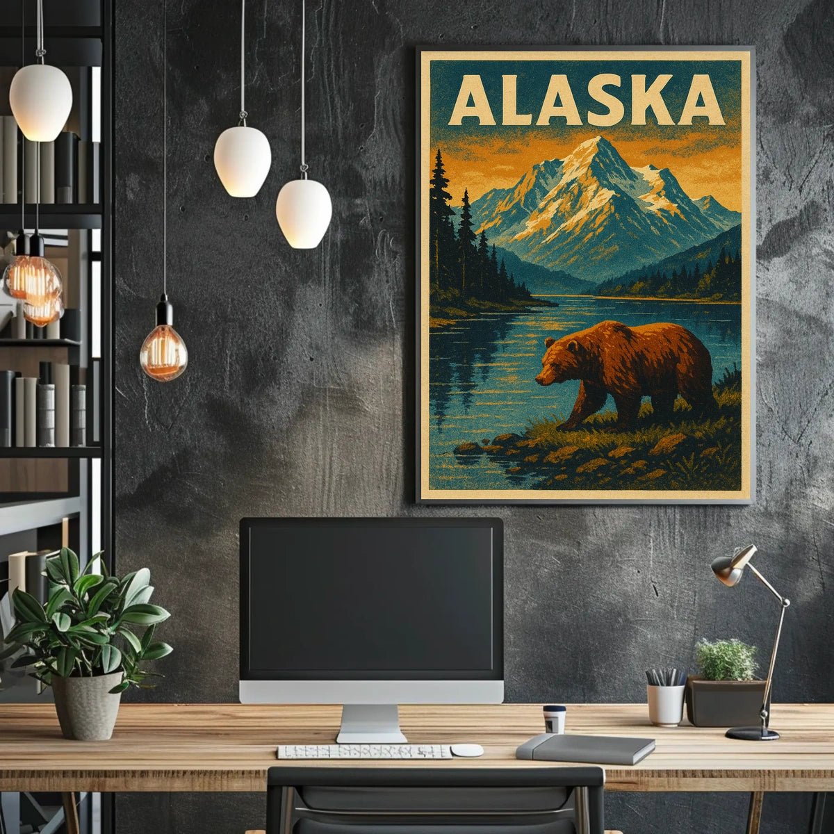 Majestic Alaska Poster