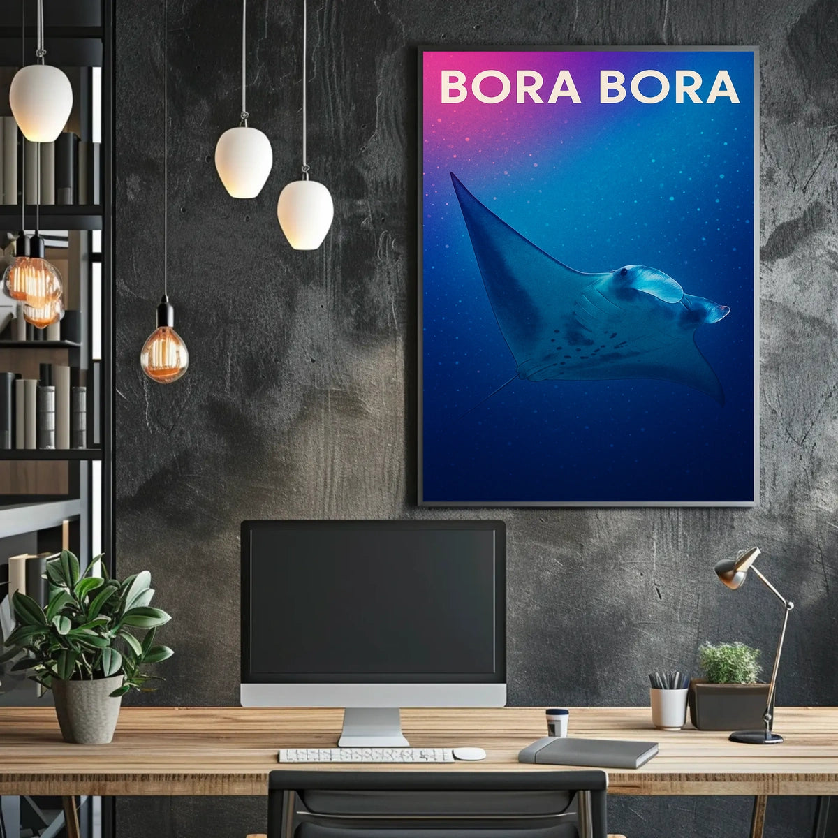 Bora Bora Underwater Adventure Poster