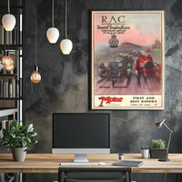 R.A.C. International Tourist Trophy Race 1929 Poster